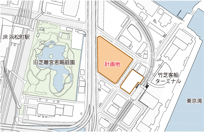 【前編】緑とアクティビティが重層的に繋がるランドスケープ設計事例 （東京ポートシティ竹芝　オフィスタワー ）